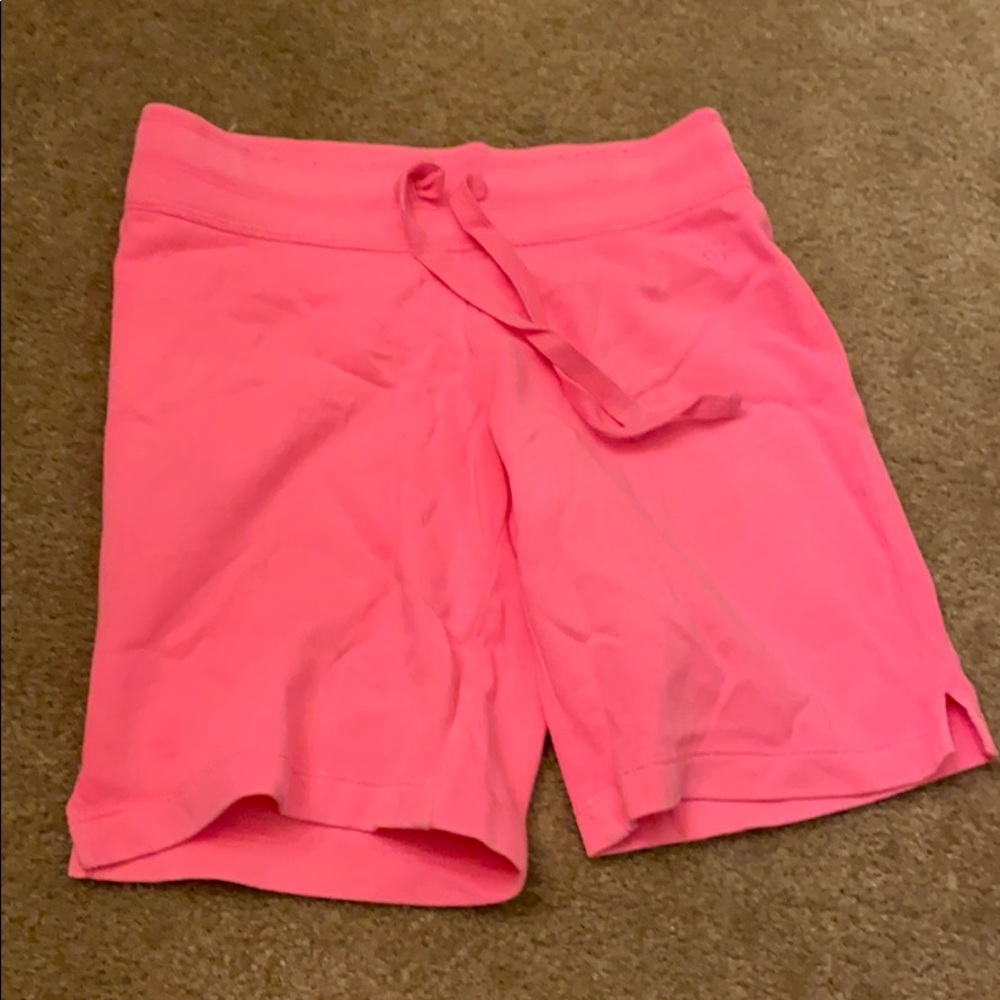 pink justice shorts